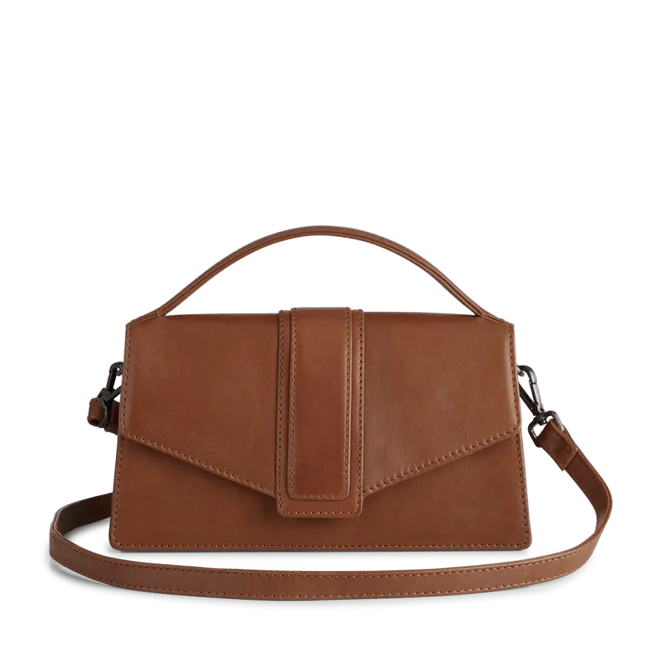 Zoe Crossbody, Antique, Chestnut - Dyrberg/Kern NZ