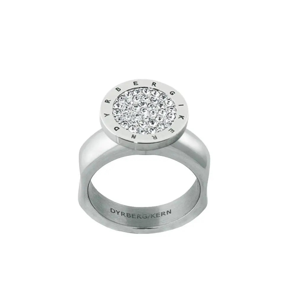 Balance Shiny Silver Interchangeable Ring Topper - Dyrberg/Kern NZ