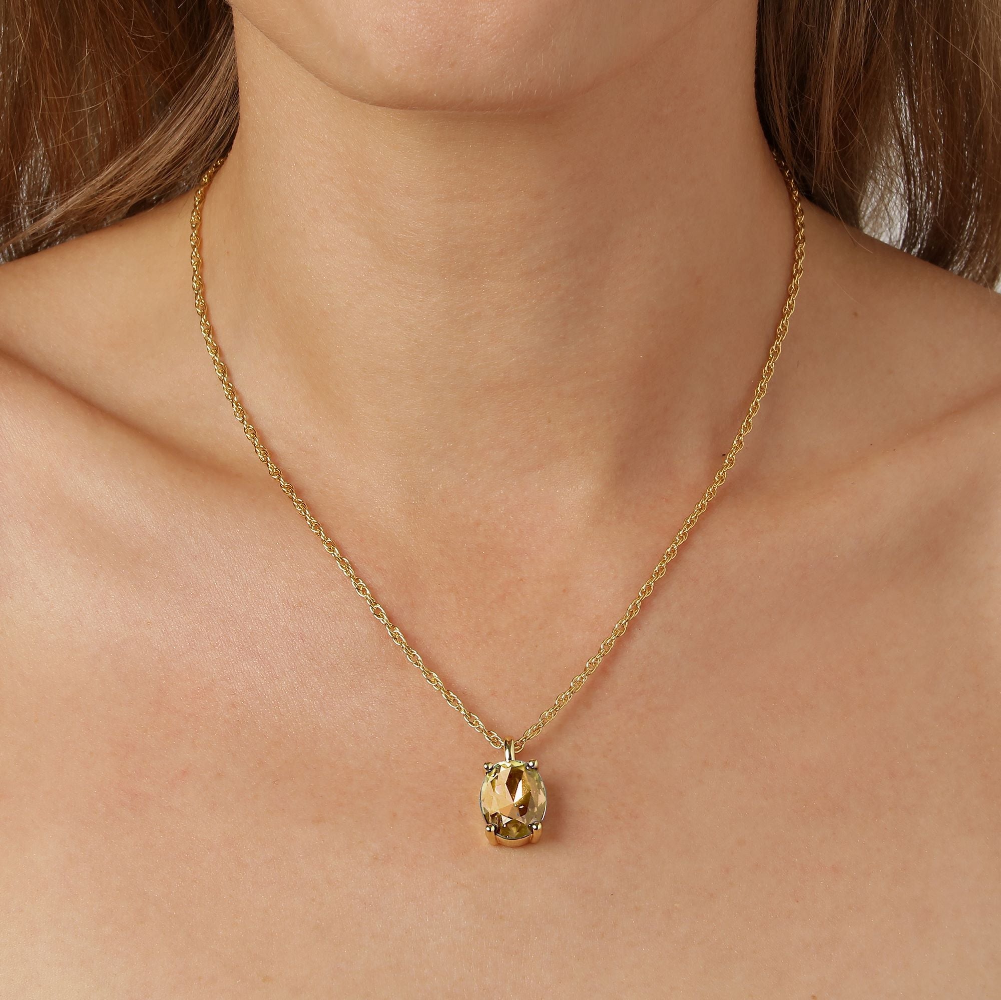 Barga Gold Necklace - Golden - Dyrberg/Kern NZ