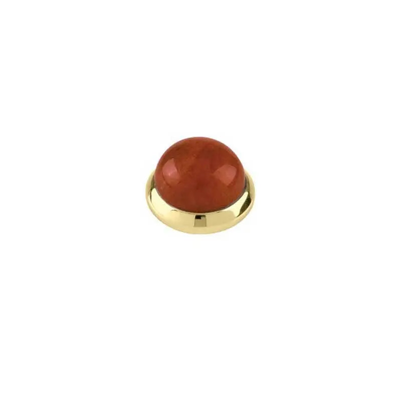 Bud Gold Interchangeable Ring Topper - Red - Dyrberg/Kern NZ