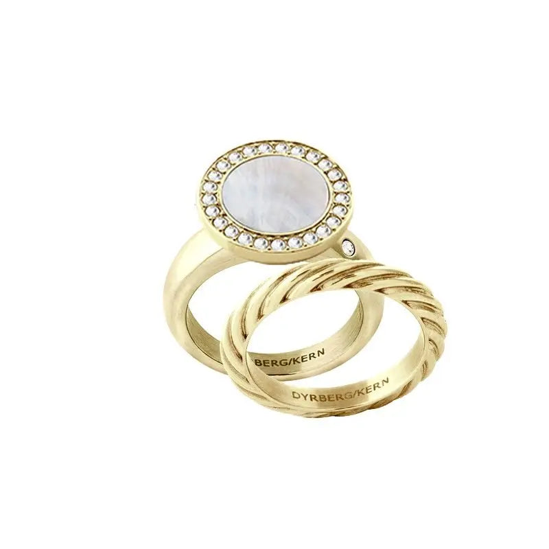 Center Gold Interchangeable Ring Topper - Dyrberg/Kern NZ