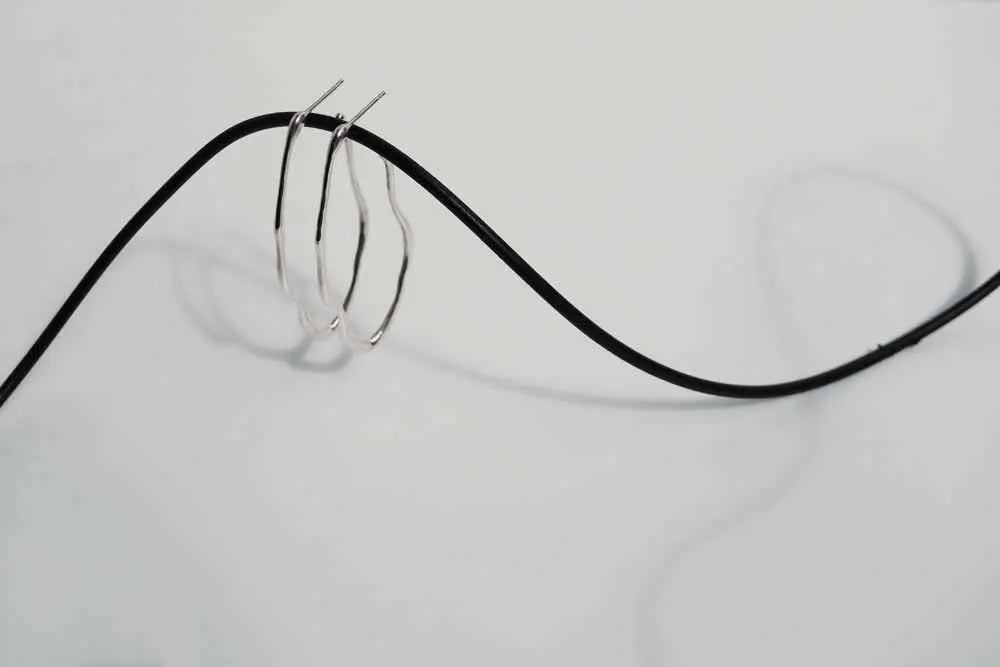 Clara Silver Hoops Oval - Dyrberg/Kern NZ