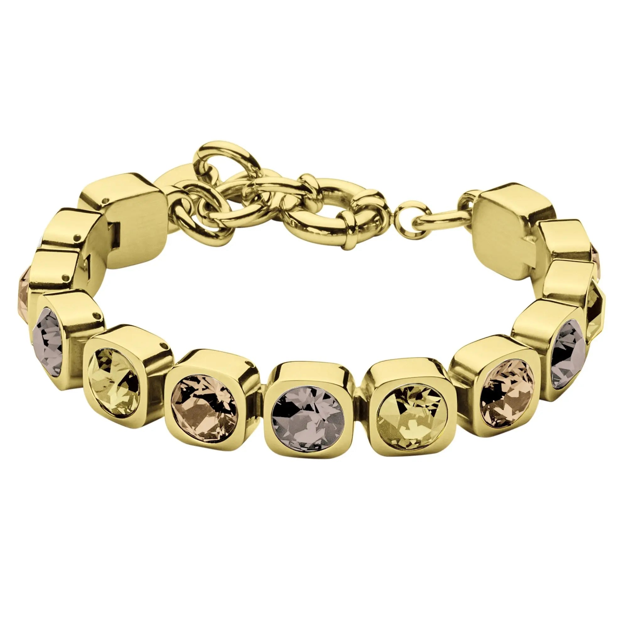 Conian Gold Tennis Bracelet - Golden - Dyrberg/Kern NZ