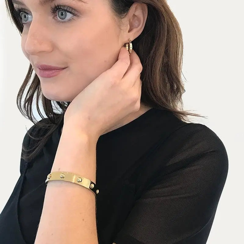 Dott Gold Bracelet - Dyrberg/Kern NZ