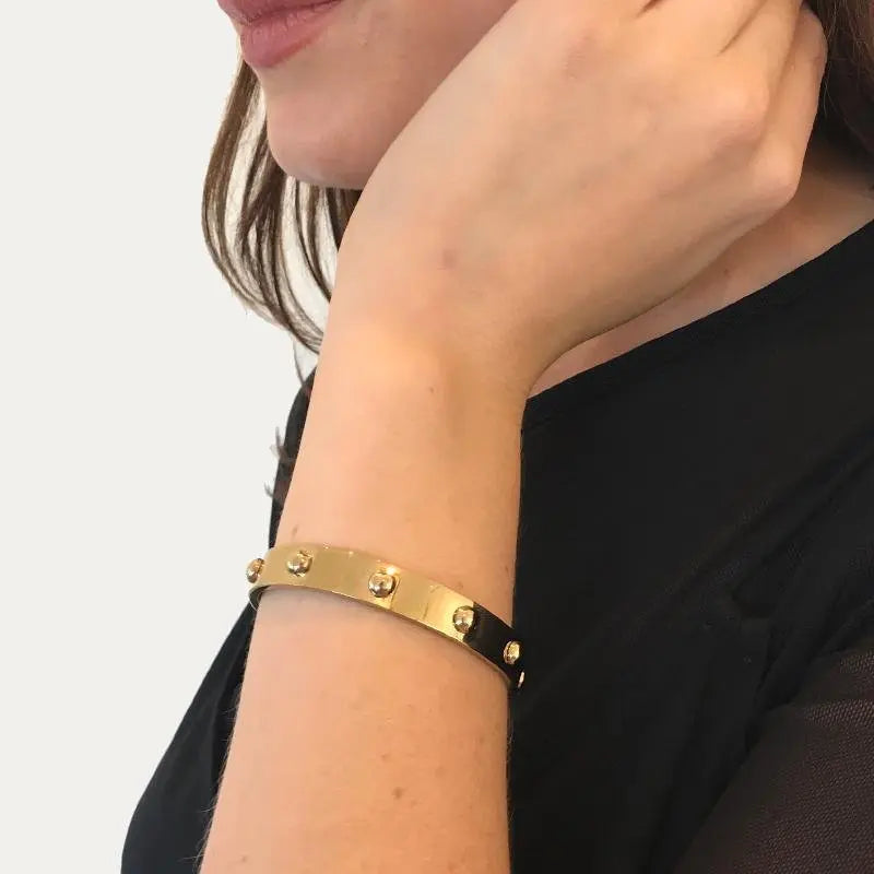 Dott Gold Bracelet - Dyrberg/Kern NZ