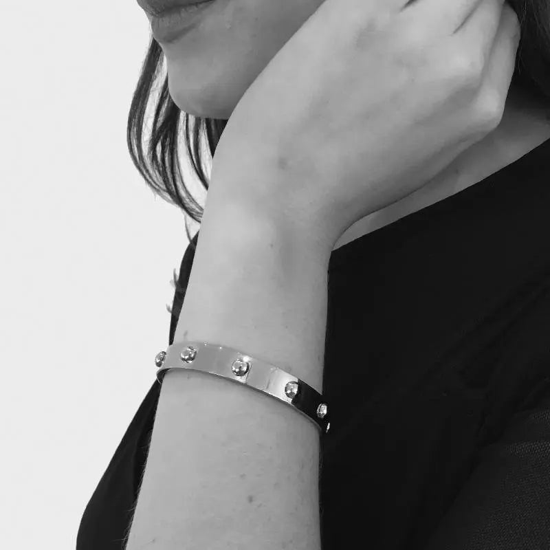 Dott Shiny Silver Bracelet - Dyrberg/Kern NZ