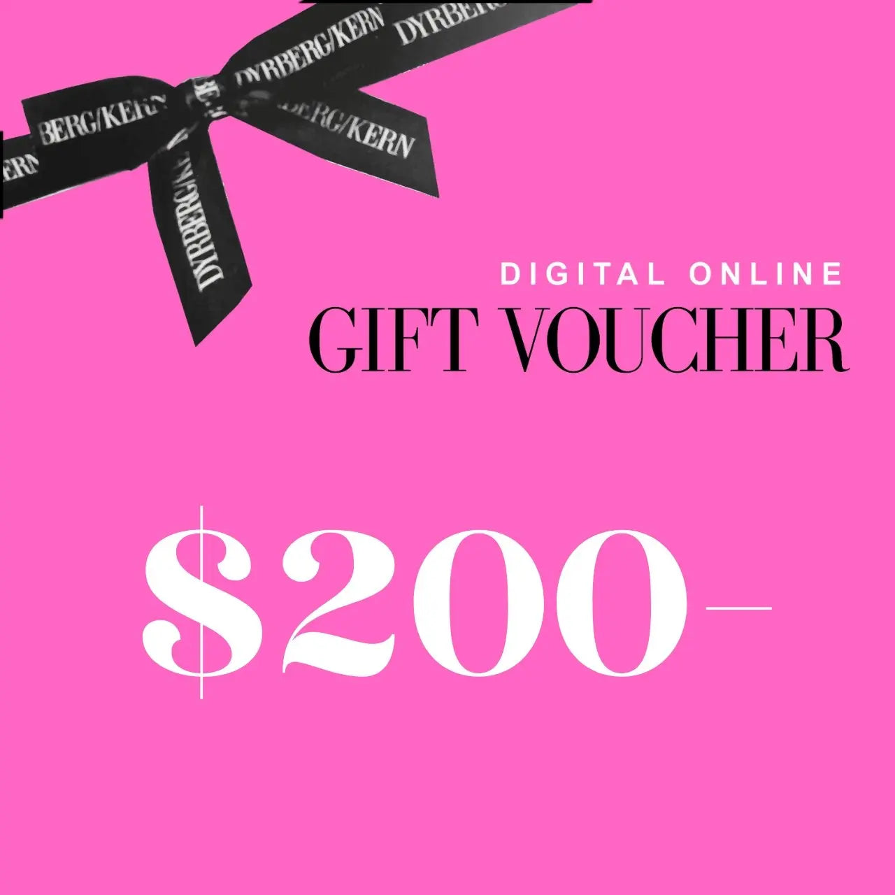 E - Gift Card - Dyrberg/Kern NZ