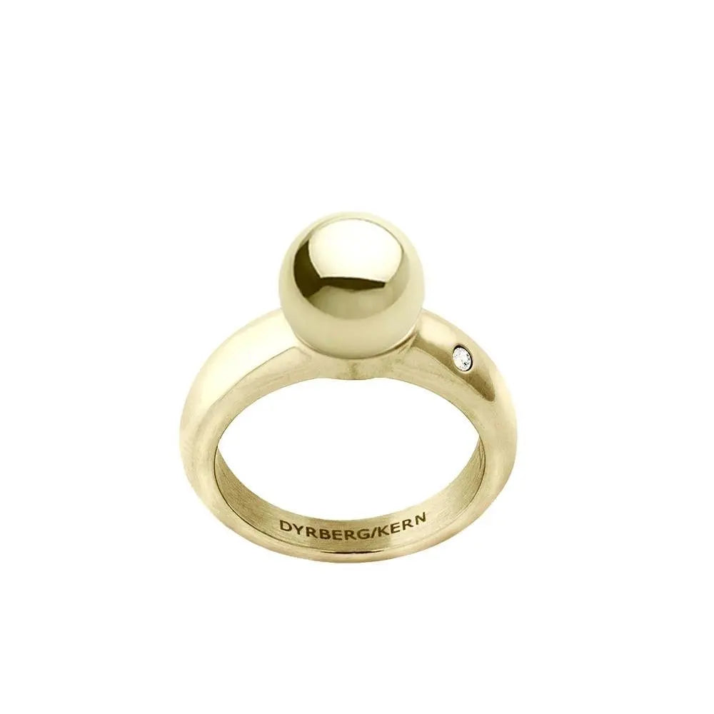 Essence Gold Interchangeable Ring Topper - Dyrberg/Kern NZ