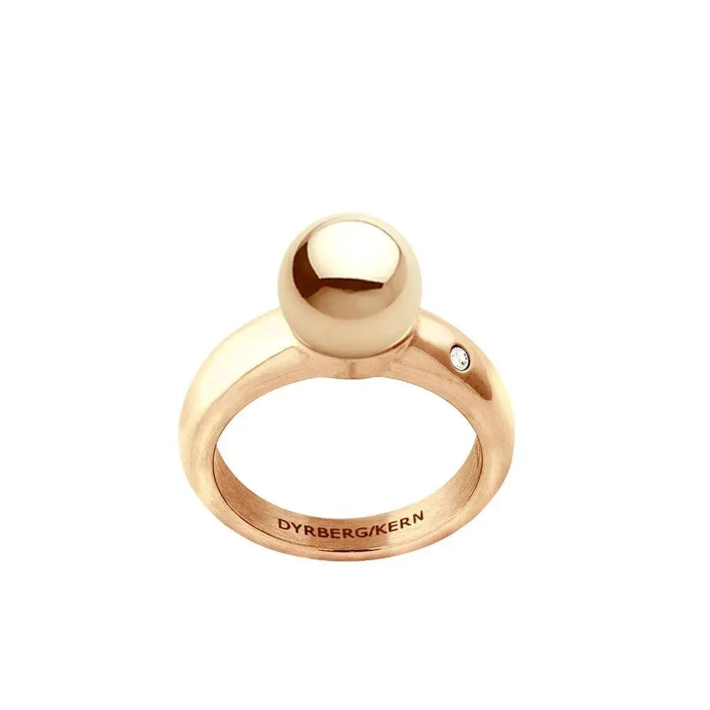 Essence Rose Gold Interchangeable Ring Topper - Dyrberg/Kern NZ