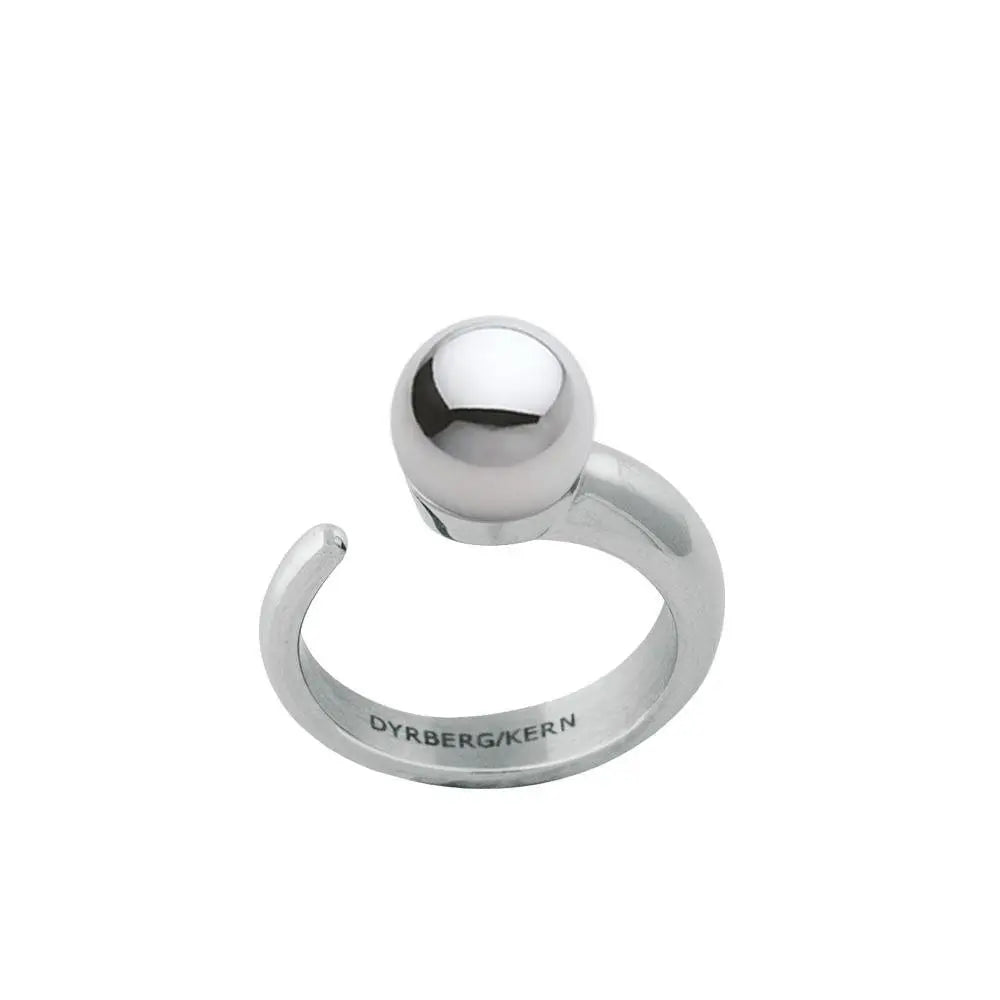 Essence Shiny Silver Interchangeable Ring Topper - Dyrberg/Kern NZ