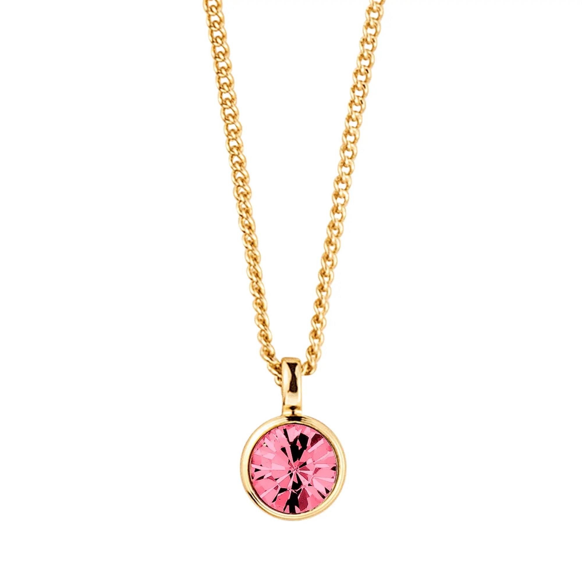 Ette Gold Necklace - Rose - Dyrberg/Kern NZ