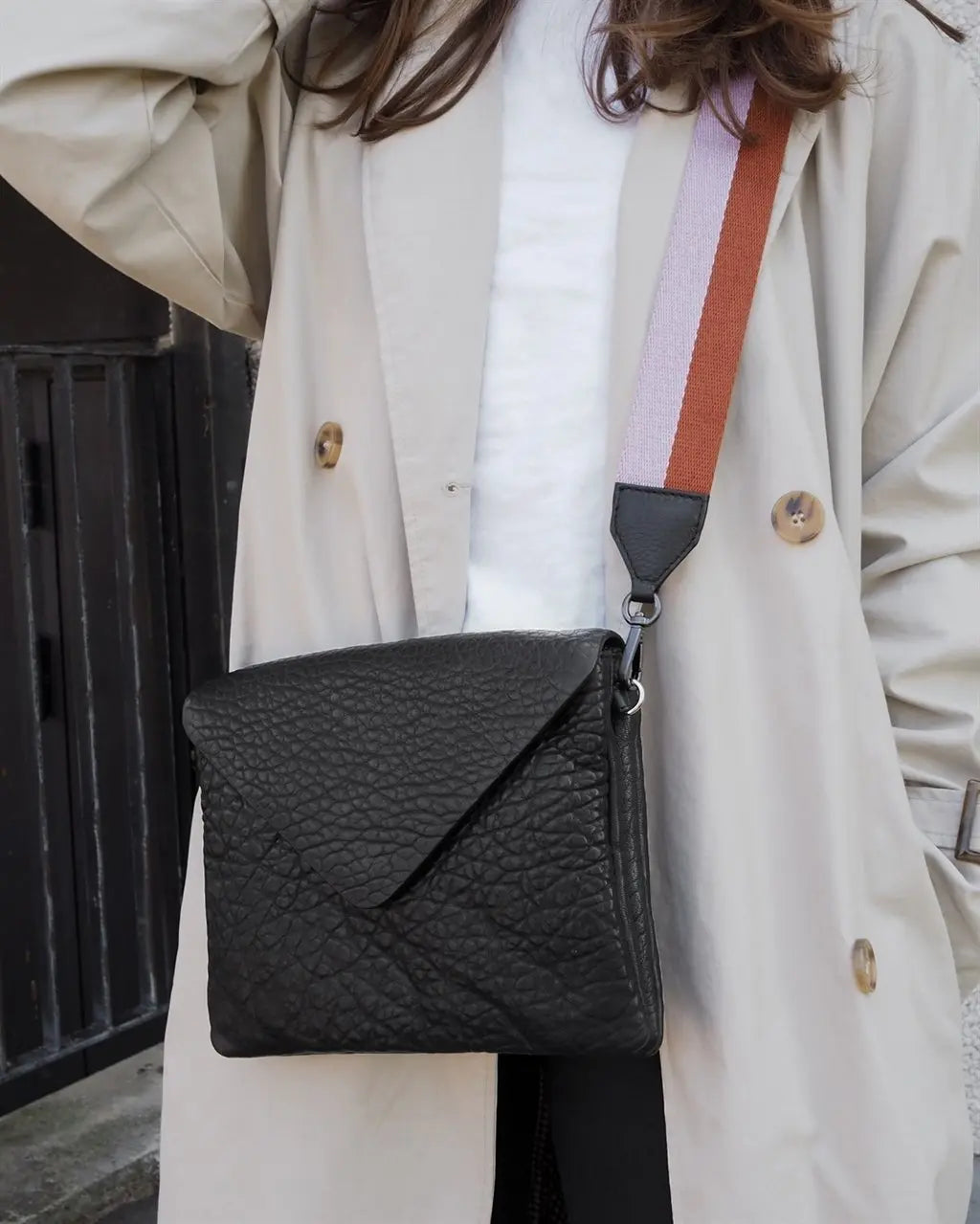 Finley Guitar Strap, Lavender+Cognac - Dyrberg/Kern NZ