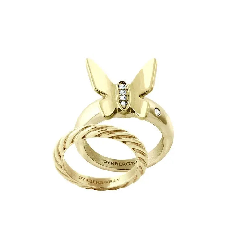 Freedom Gold Interchangeable Ring Topper - Dyrberg/Kern NZ