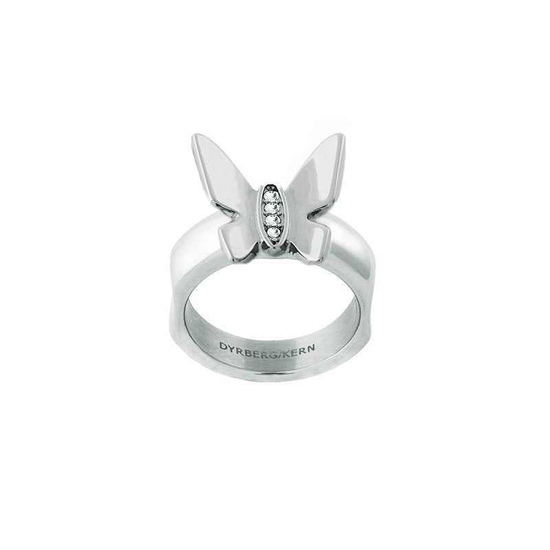 Freedom Shiny Silver Interchangeable Ring Topper - Dyrberg/Kern NZ
