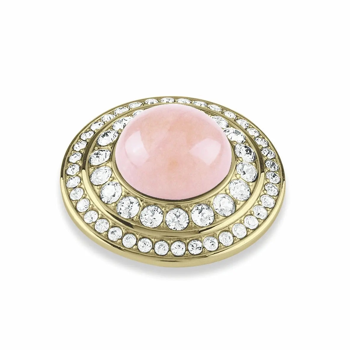 Grande Gold Rose Interchangeable Ring Topper - Dyrberg/Kern NZ