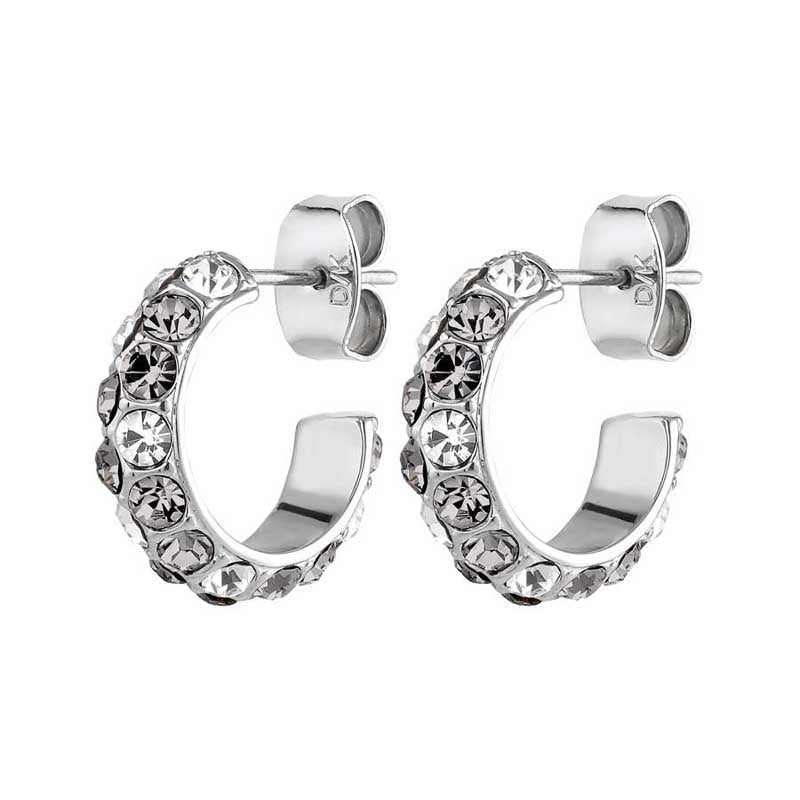 HEIDI SILVER HOOP EARRINGS - Dyrberg/Kern NZ