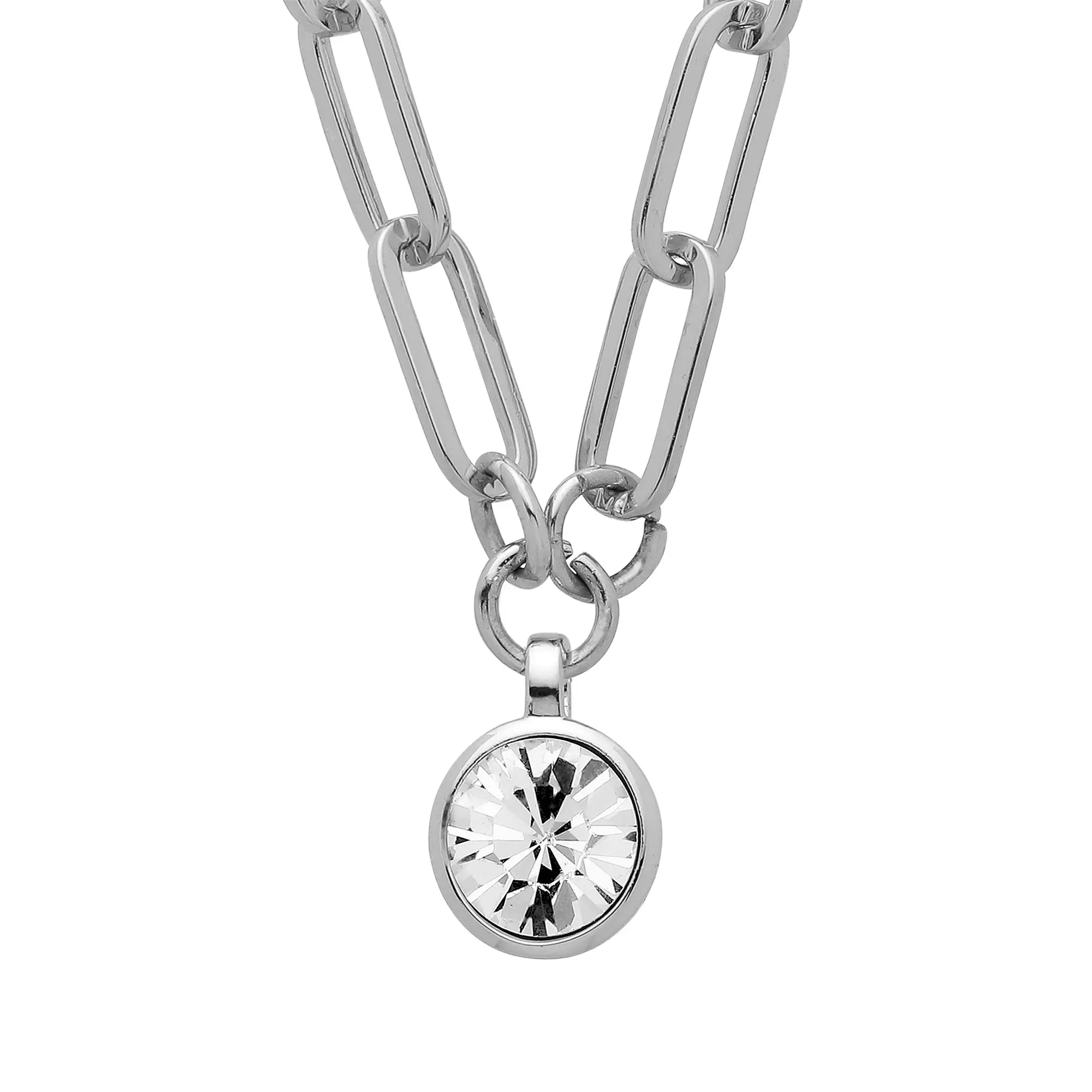 Lisanna Shiny Silver Necklace - Dyrberg/Kern NZ