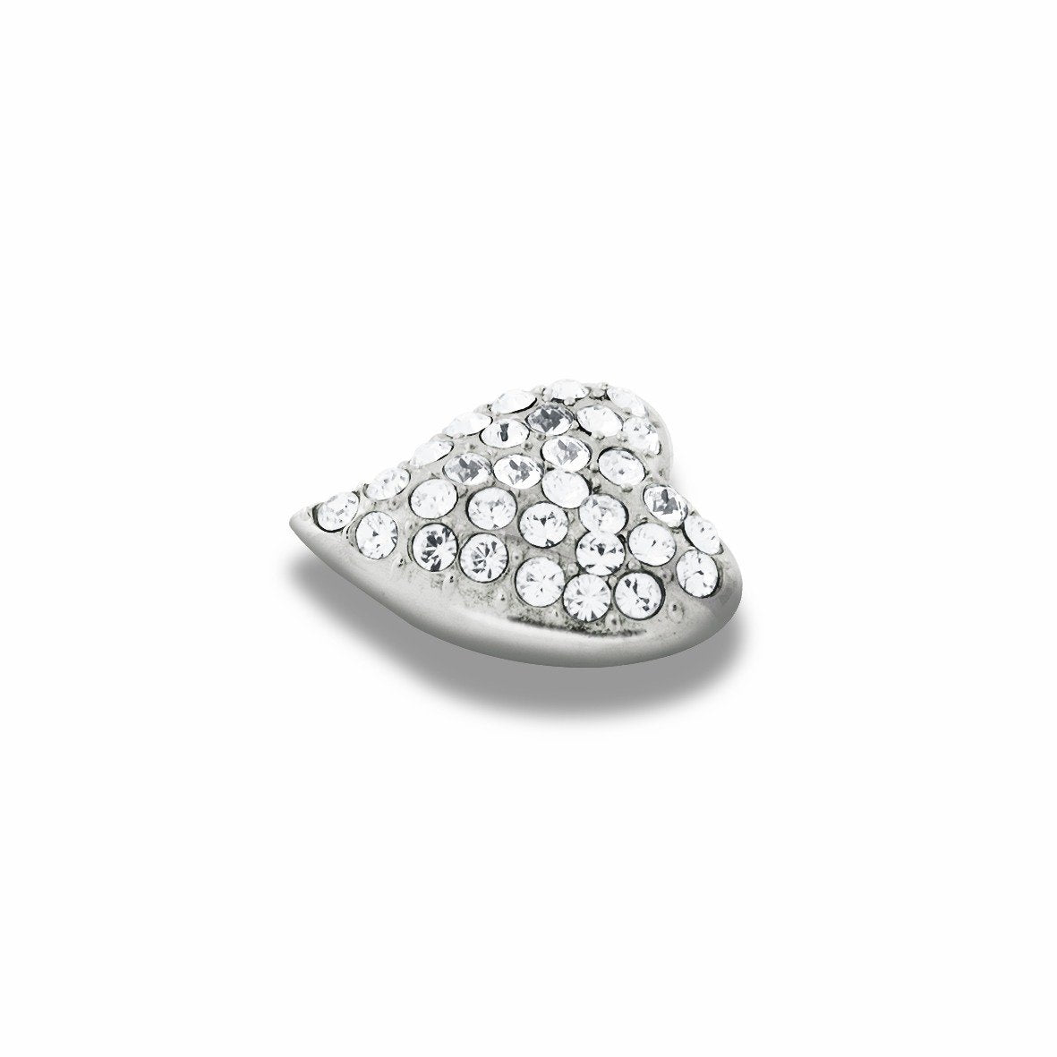 Love Shiny Silver Interchangeable Ring Topper - Dyrberg/Kern NZ