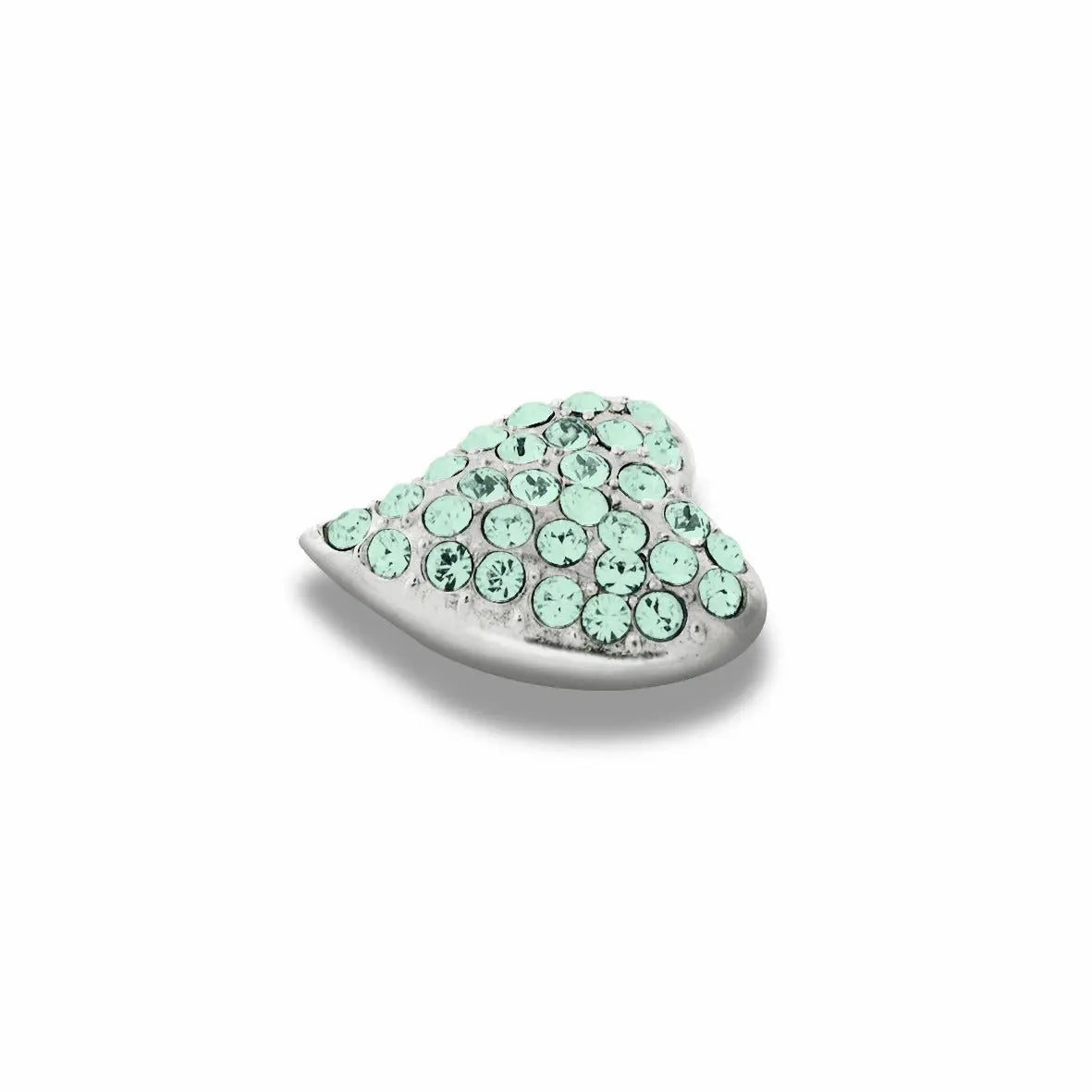 Love Shiny Silver Interchangeable Ring Topper - Dyrberg/Kern NZ