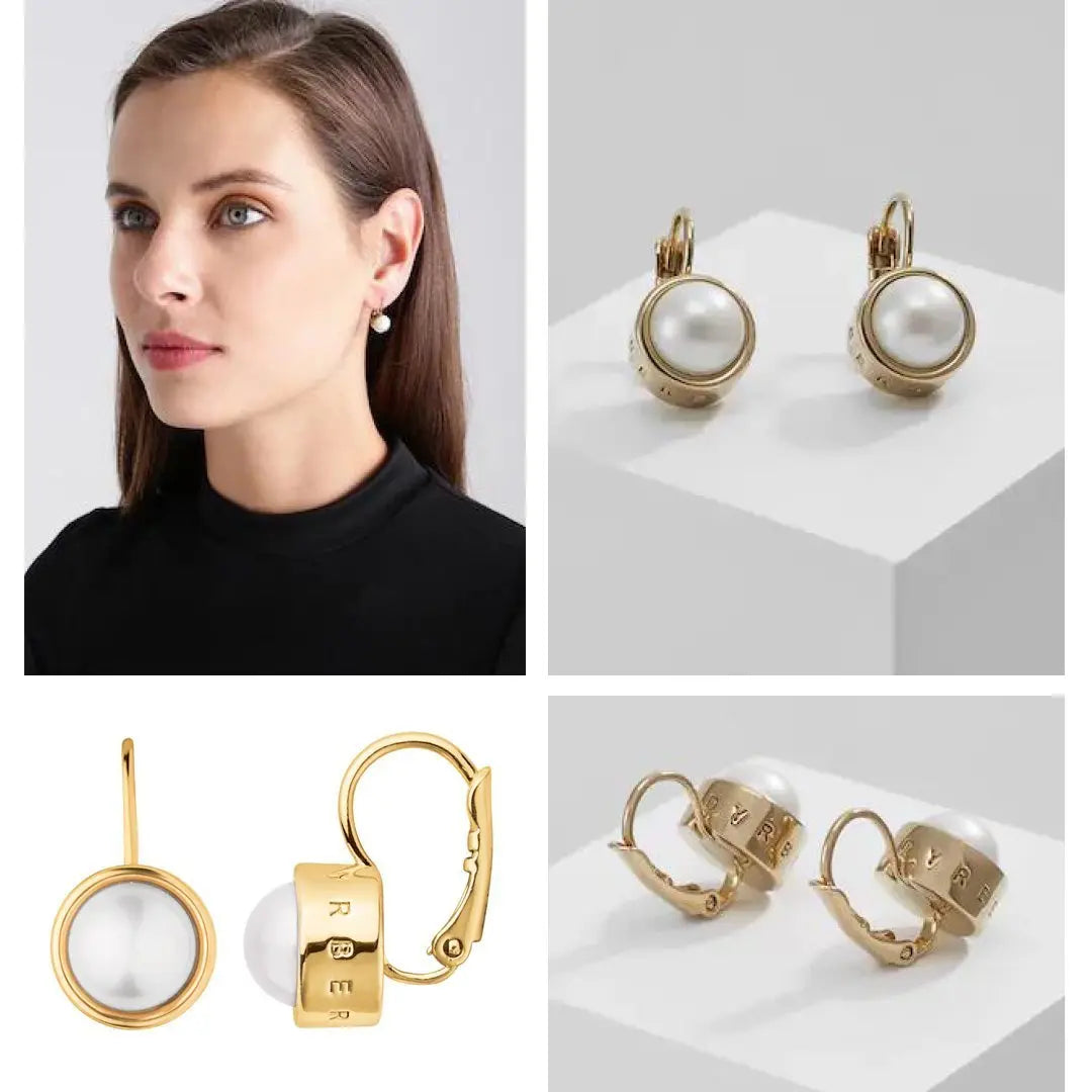Lulu Gold Earrings - Dyrberg/Kern NZ