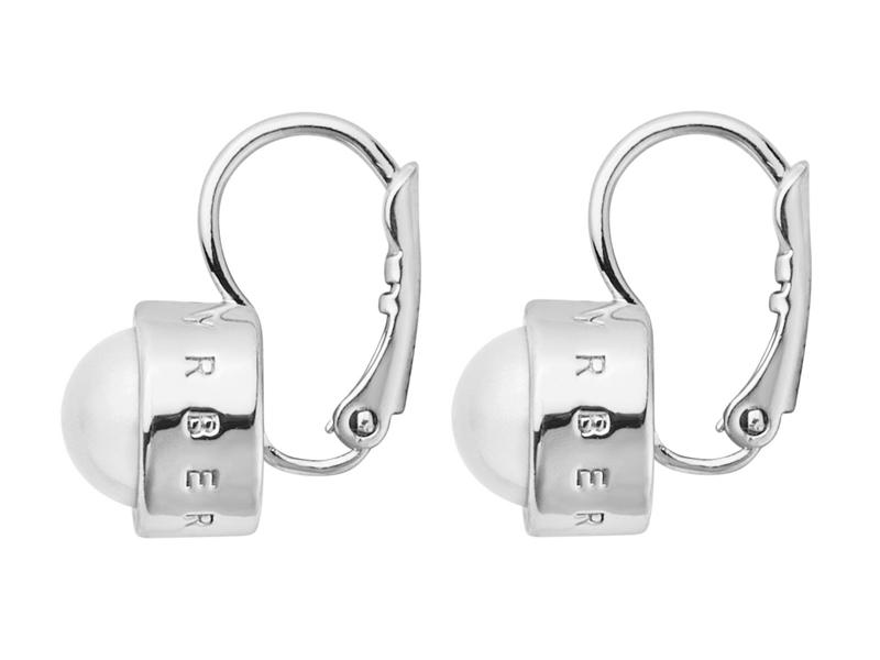 Lulu Shiny Silver Earrings - Dyrberg/Kern NZ