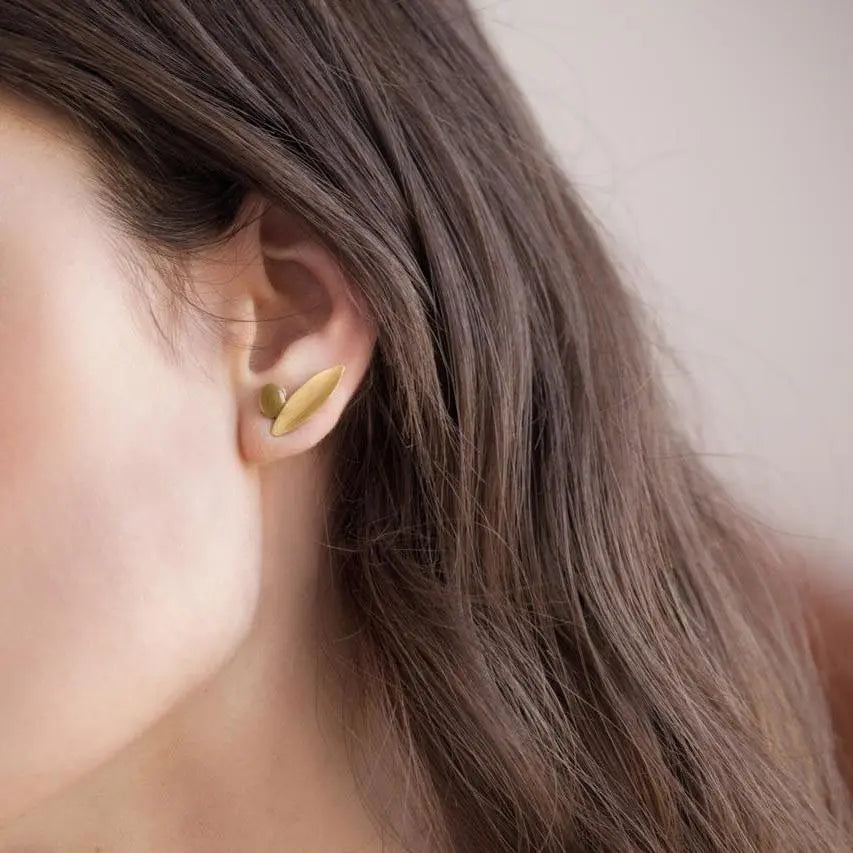 OLIVIA GOLD EARRINGS SMALL - Dyrberg/Kern NZ