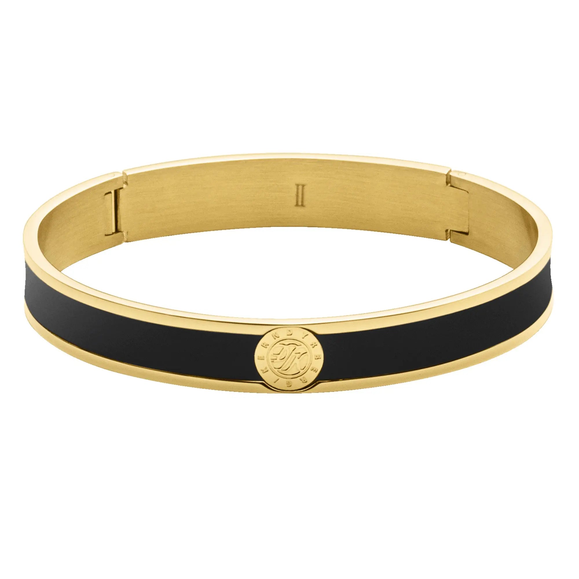 Pennika Gold Bracelet - Black - Dyrberg/Kern NZ