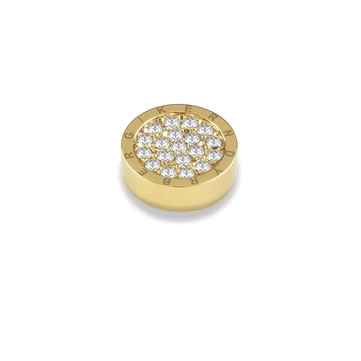 Pure Gold Interchangeable Ring Topper - Crystal - Dyrberg/Kern NZ