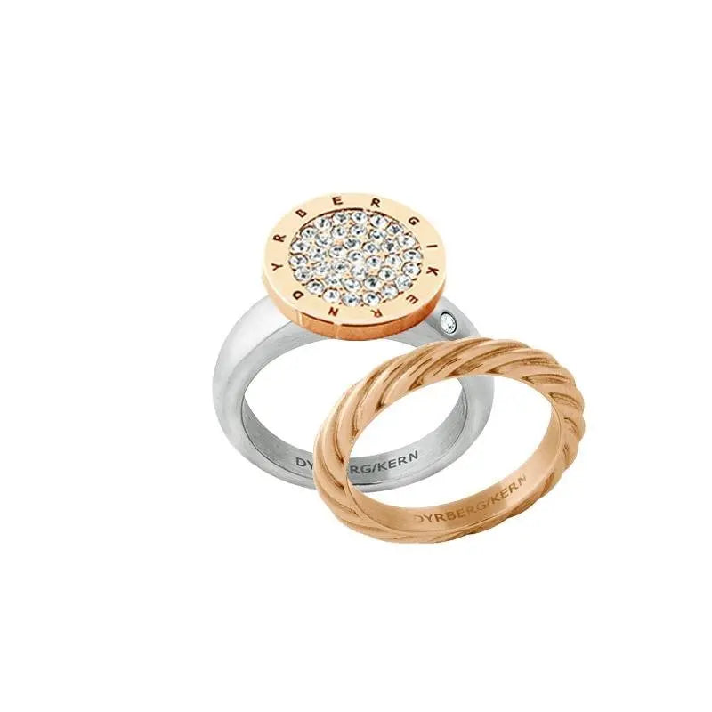 Ring 3 Shiny Silver Ring - Dyrberg/Kern NZ