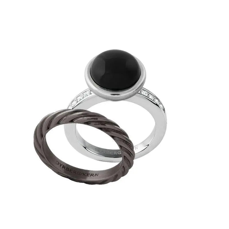 Ring 4 Shiny Silver Ring - Dyrberg/Kern NZ