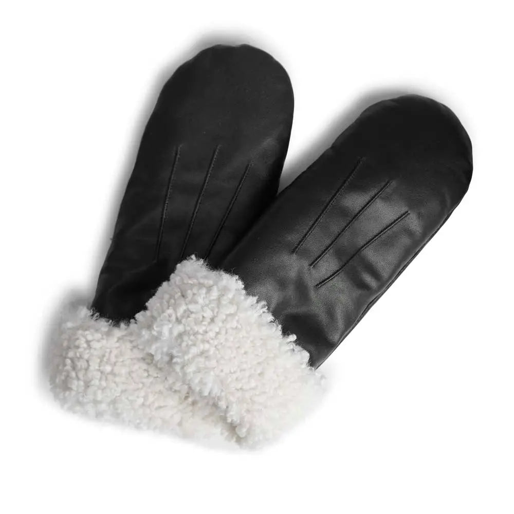 Ruby Mitten, Black w/Off White - Dyrberg/Kern NZ