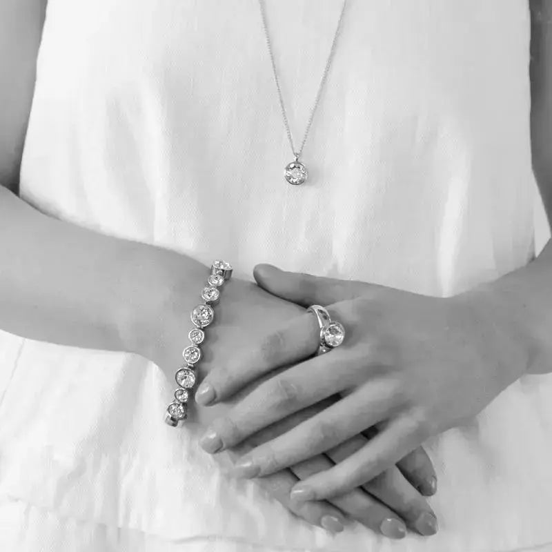 Strength Gold Interchangeable Ring Topper - Golden - Dyrberg/Kern NZ