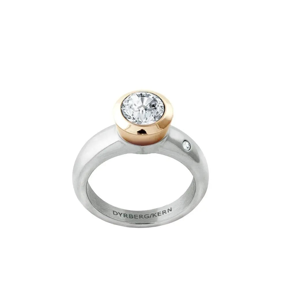 Strength Rose Gold Interchangeable Ring Topper - Dyrberg/Kern NZ