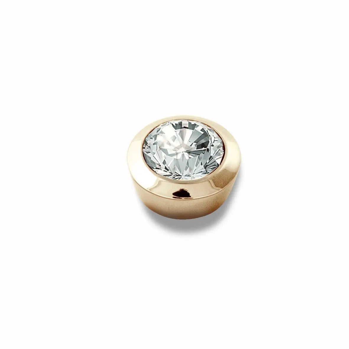 Strength Rose Gold Interchangeable Ring Topper - Dyrberg/Kern NZ