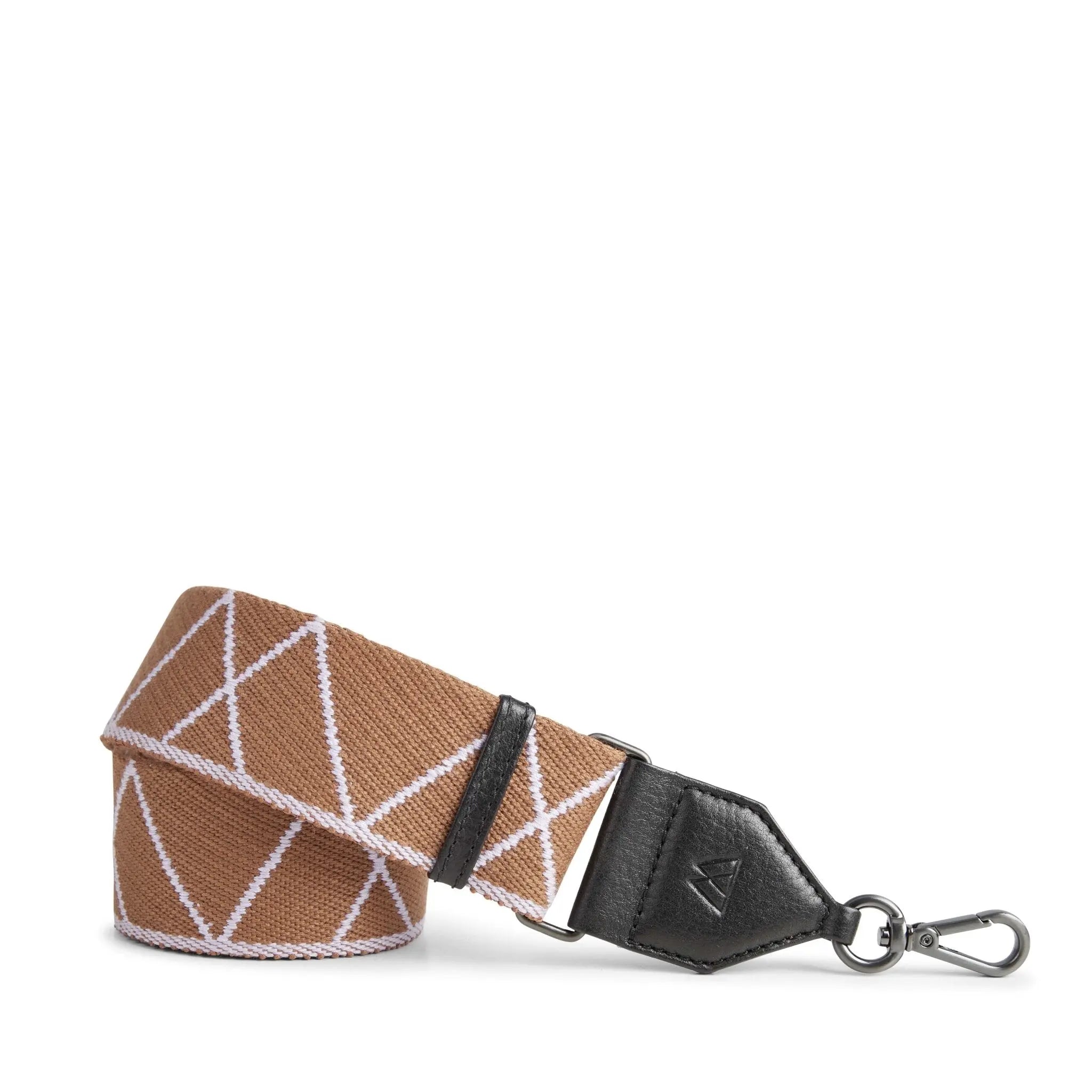 Taylor Guitar Strap, Black w/Caramel+Lavender - Dyrberg/Kern NZ