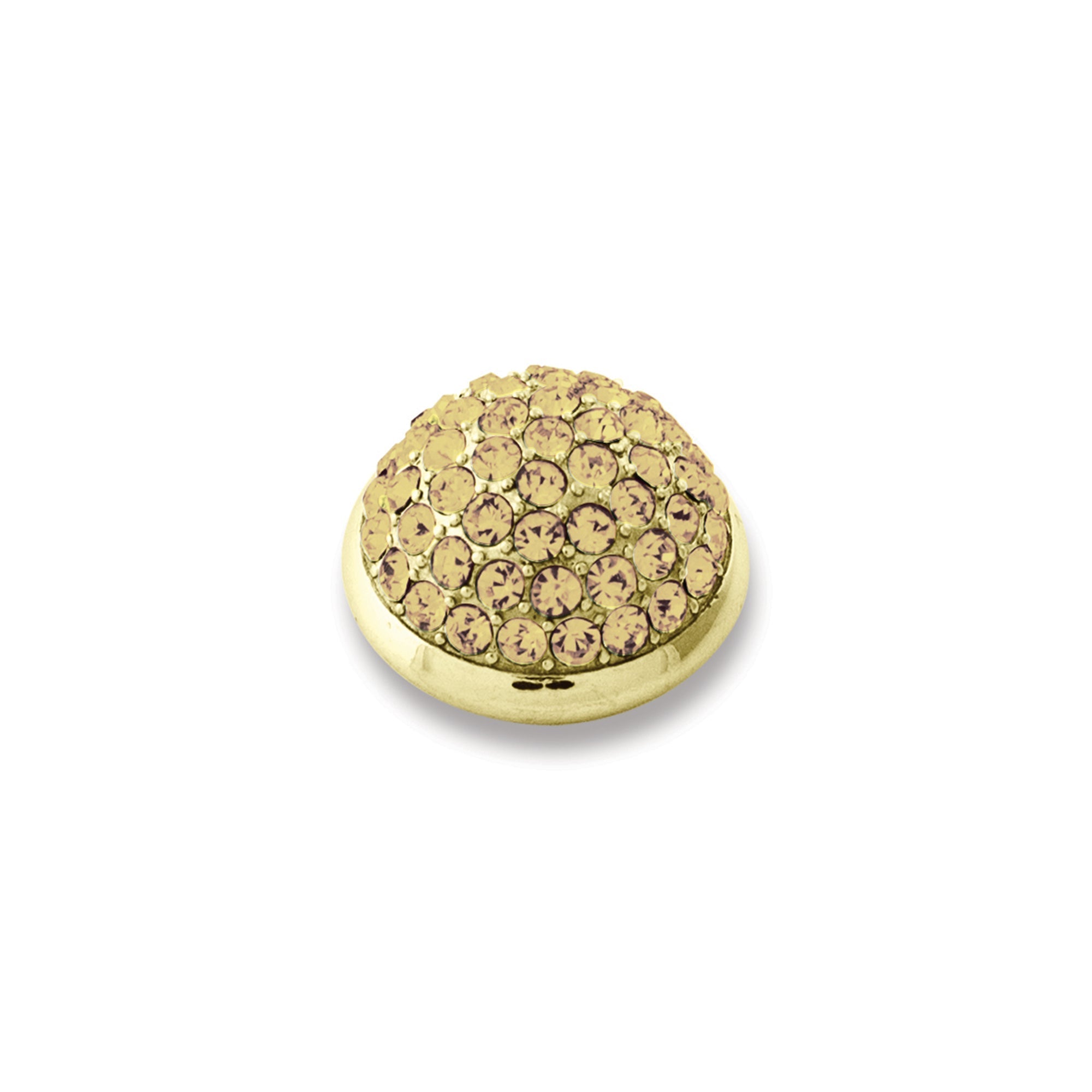 Unity Gold Interchangeable Ring Topper - Light Colorado Topaz - Dyrberg/Kern NZ