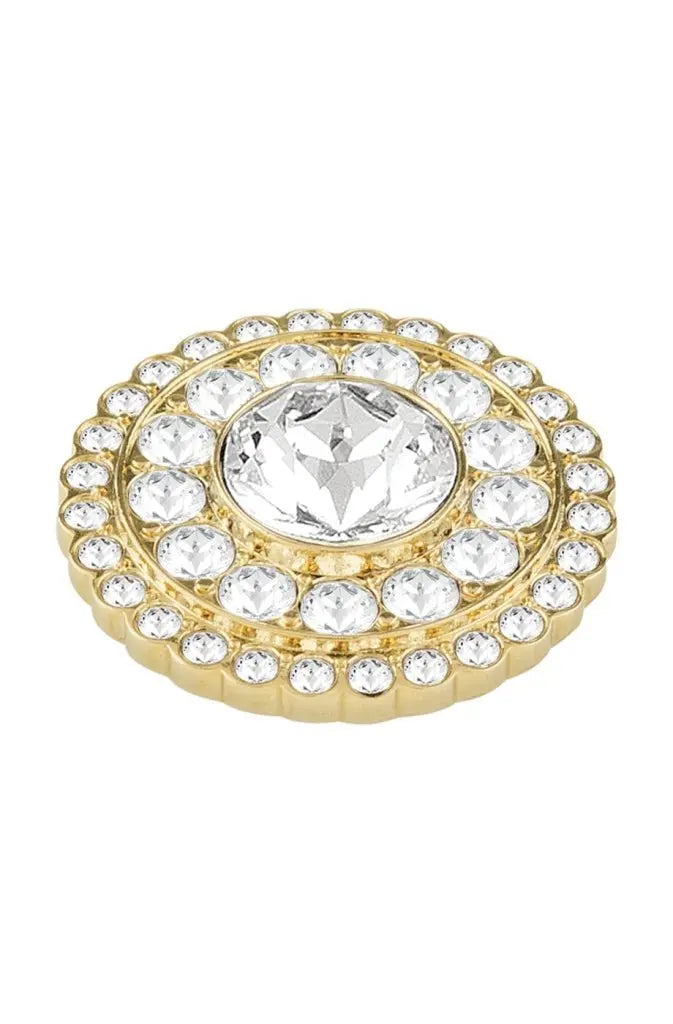 Value Gold Interchangeable Ring Topper - Dyrberg/Kern NZ