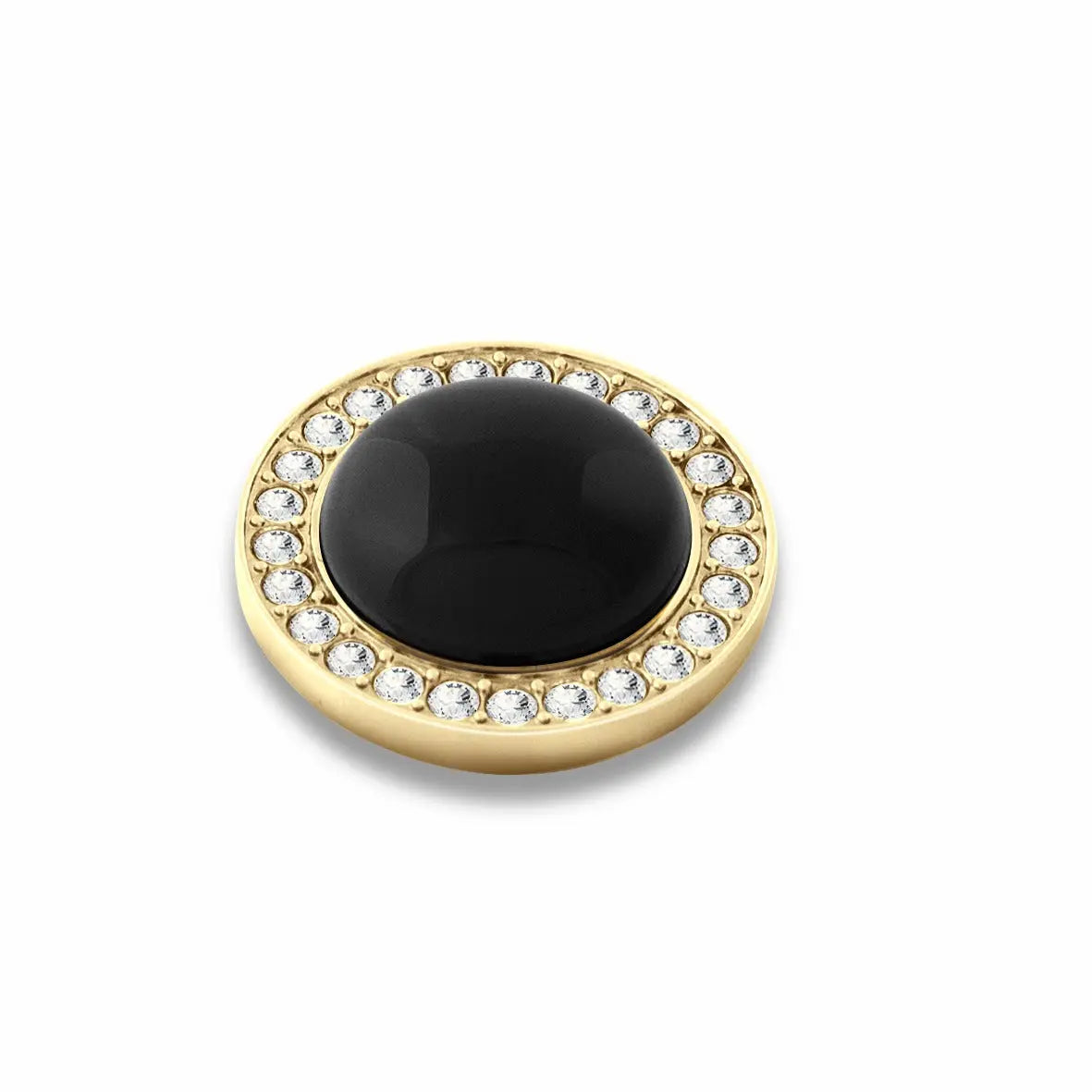 Focus Gold Interchangeable Ring Topper, Black Dyrberg/Kern NZ