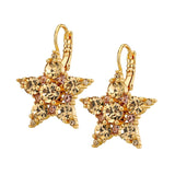 Libra Gold Earrings - Golden