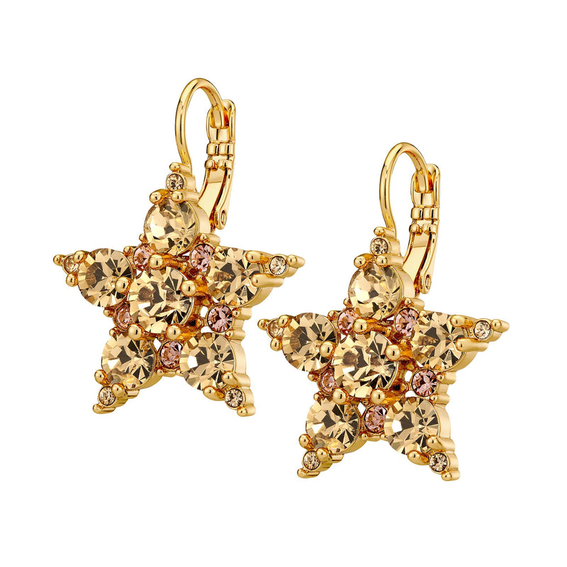 Libra Gold Earrings - Golden