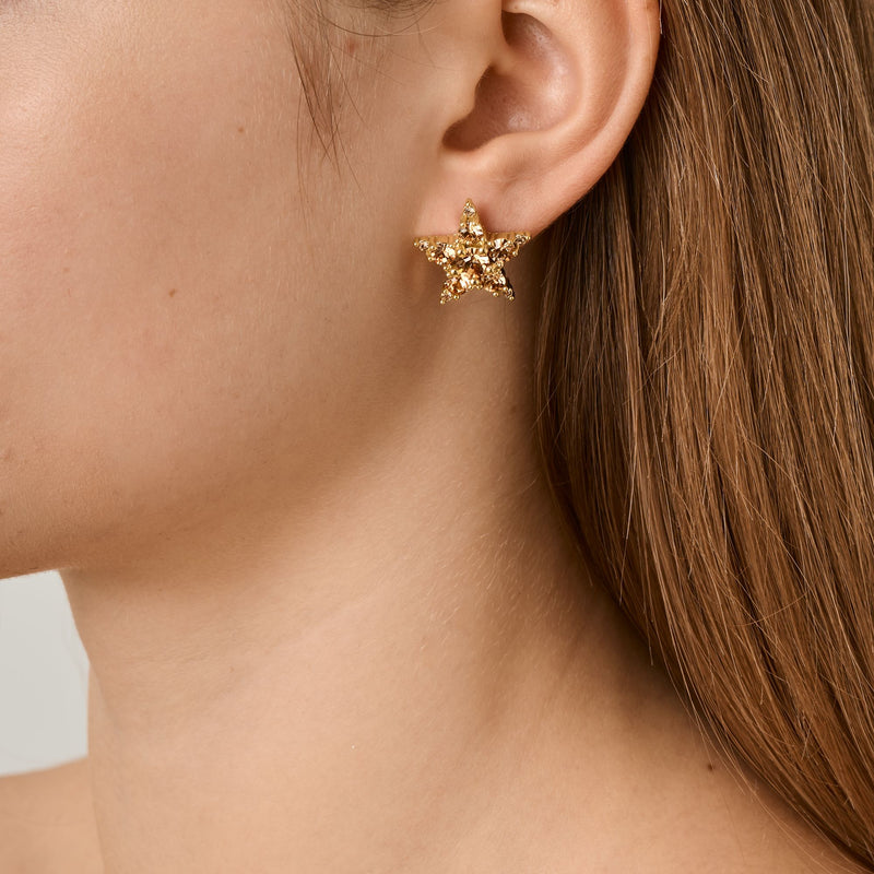 Cana Gold Earrings - Golden