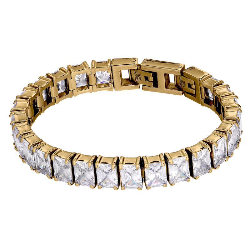 Conda Gold Tennis Bracelet