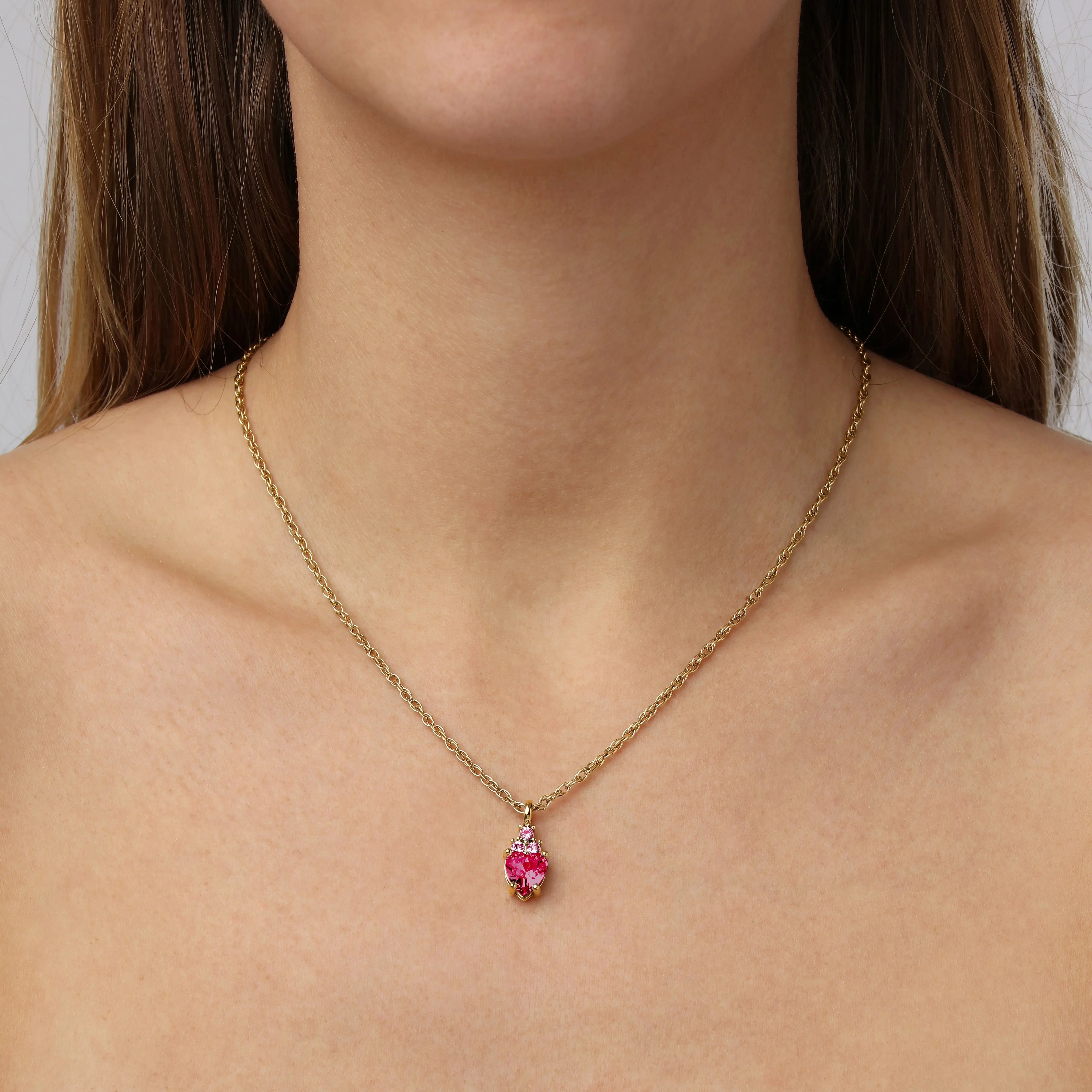 Spira Gold Pendant Necklace, Rose Dyrberg/Kern NZ