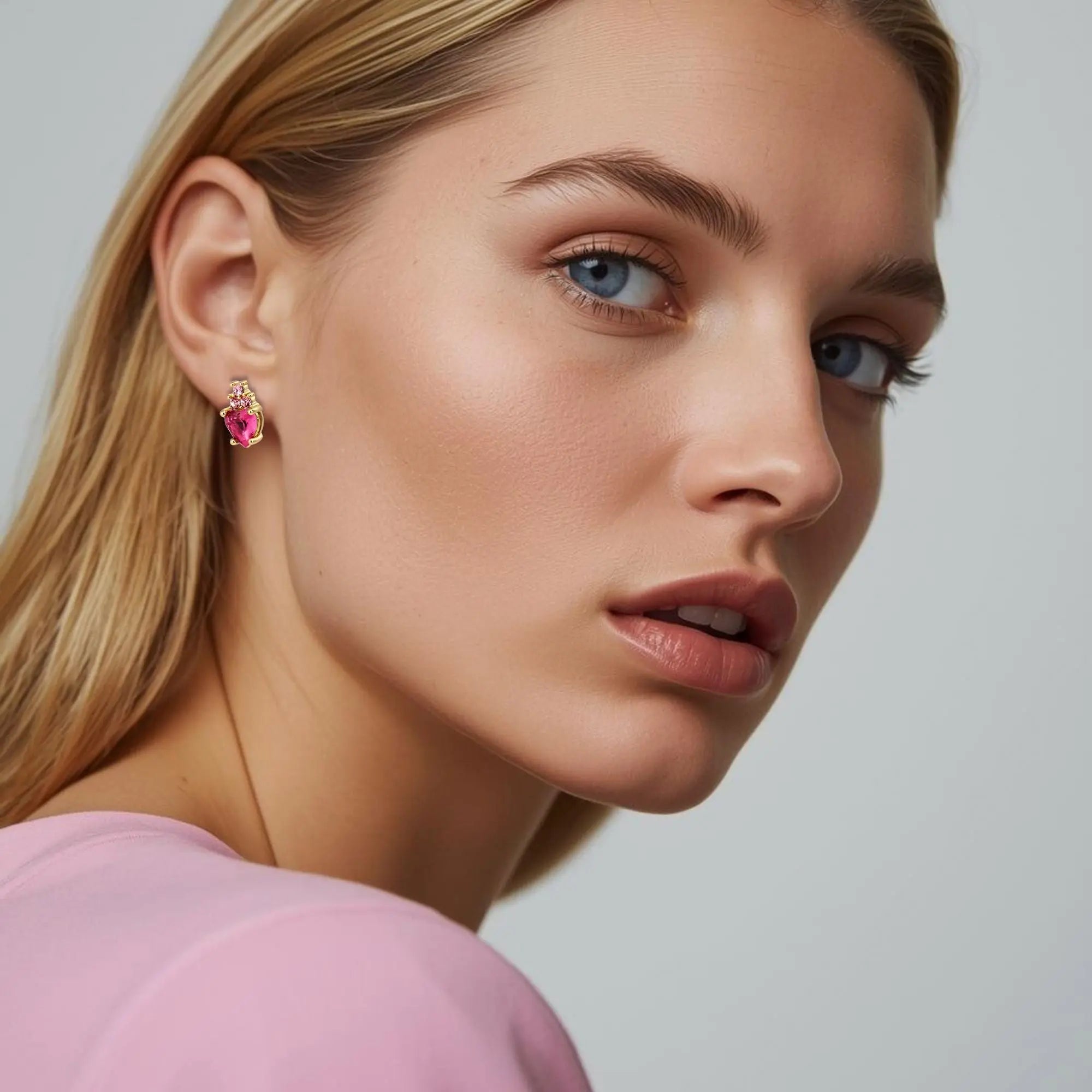 Havoc Gold Earrings, Rose Dyrberg/Kern NZ
