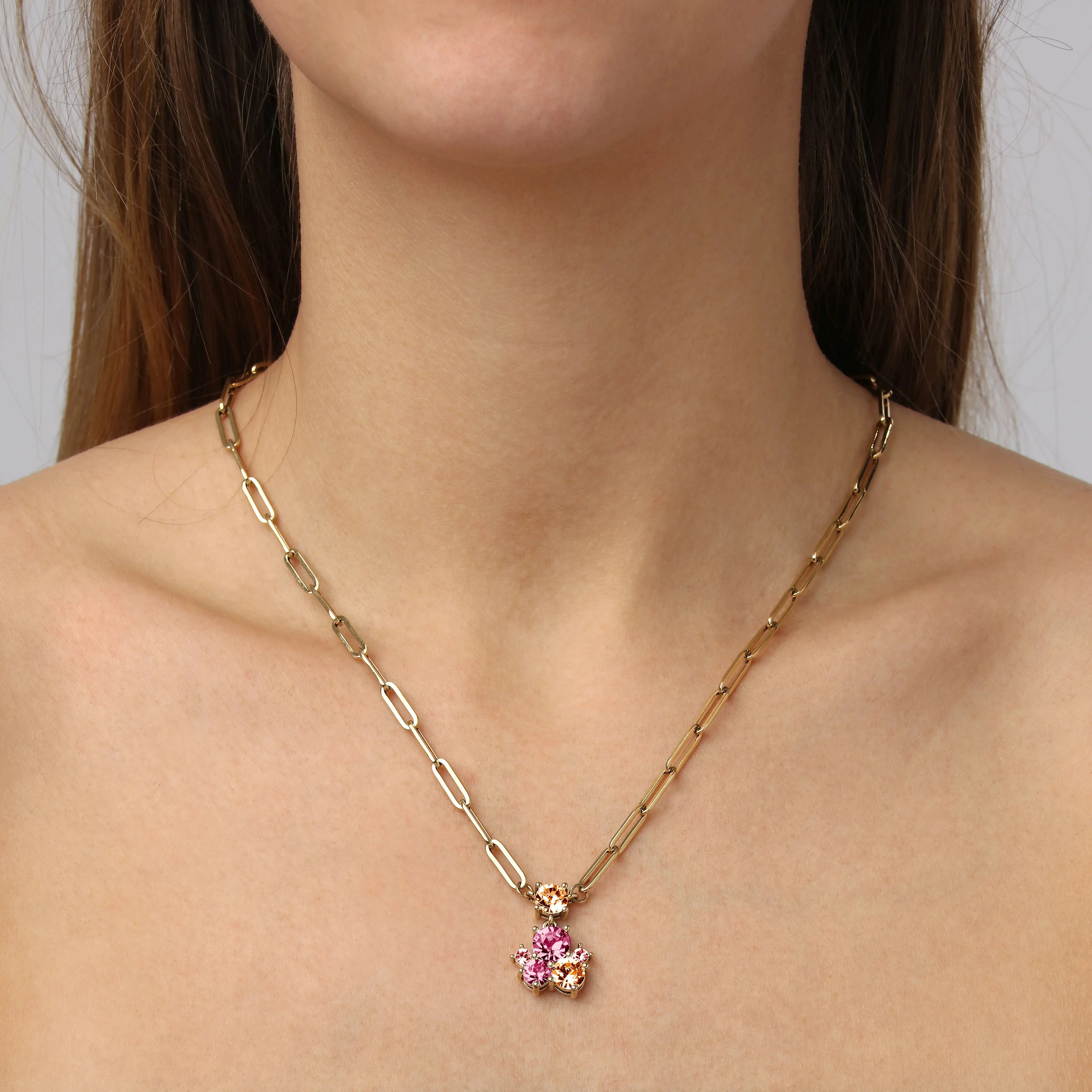 Tanzy Gold Pendant Necklace, Rose Dyrberg/Kern NZ