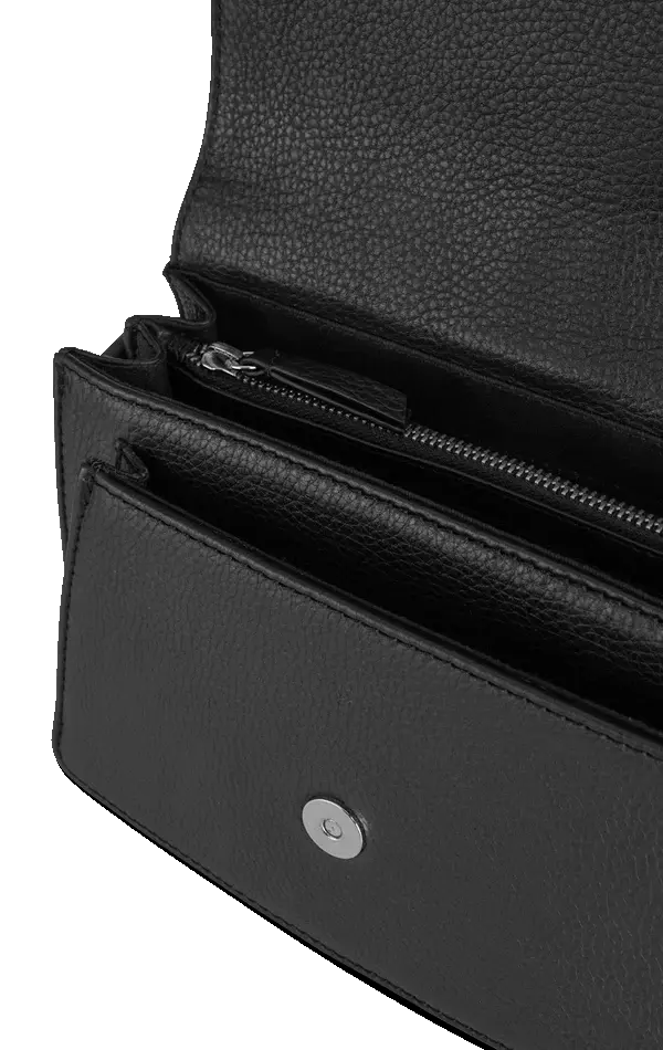 Jane Crossbody Bag, Grain, Black Markberg NZ