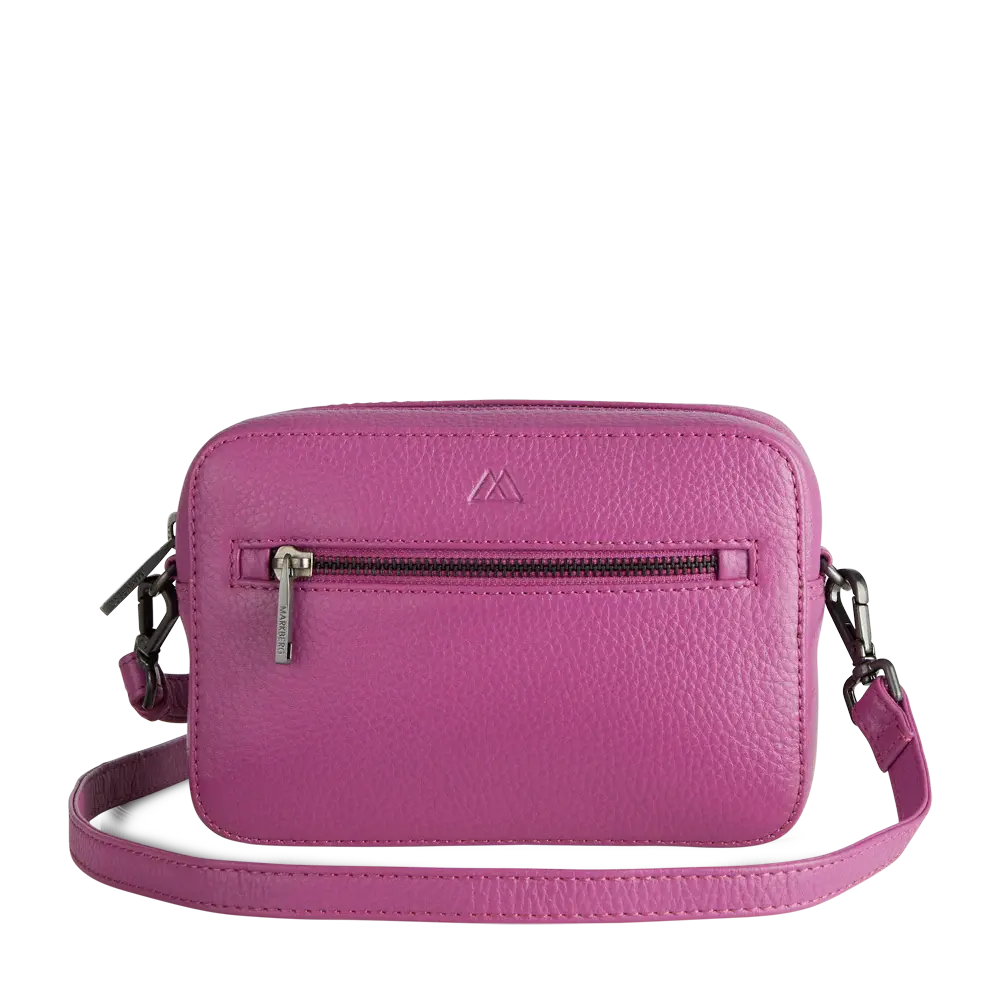 Elea Crossbody Bag, Grain, Fuchsia Pink Markberg NZ