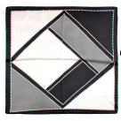 Abigail Scarf, Black/ Creme