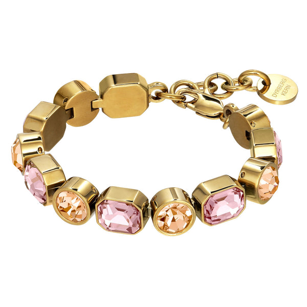 Alaya Gold Bracelet - Light Rose  / Peach