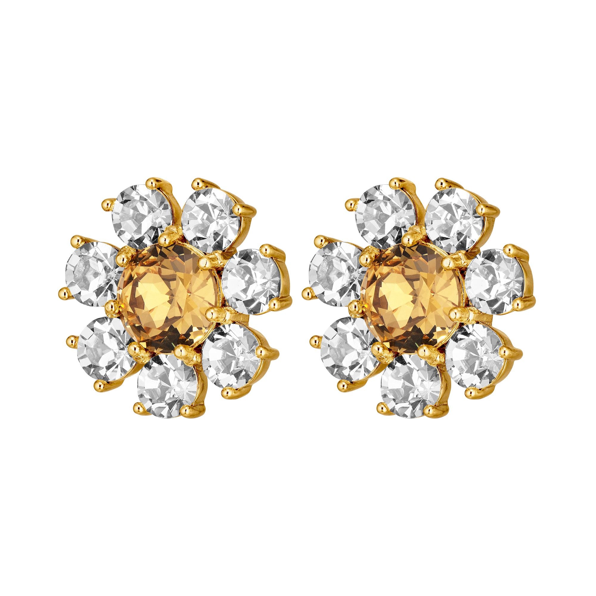 Aubra Gold Earrings - Golden